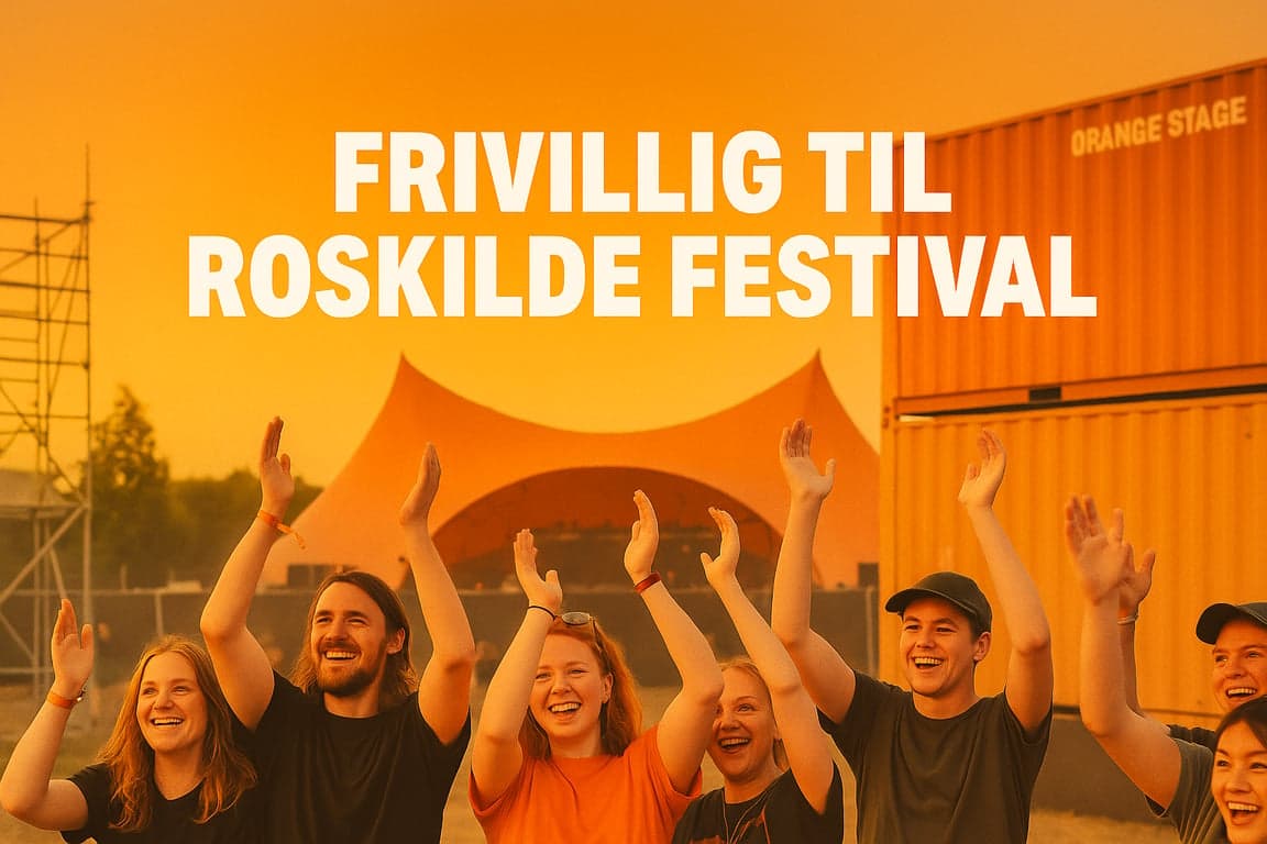 Bliv frivillig til Roskilde Festival 2025