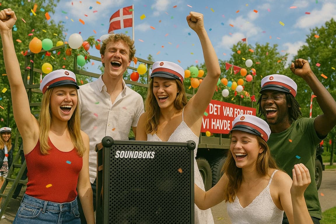Soundboks til studenterfest 2025